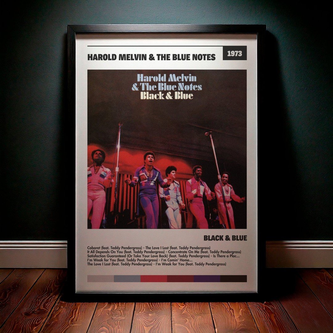 Cuadro Harold Melvin & The Blue Notes - Black & Blue