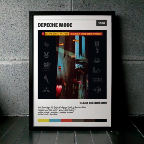 Cuadro Depeche Mode - Black Celebration