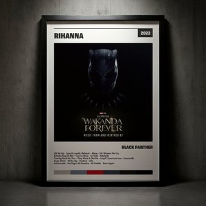 Cuadro Rihanna - Black Panther