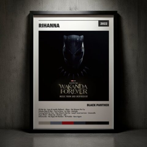 Cuadro Rihanna - Black Panther