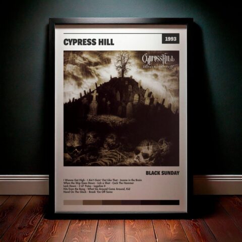 Cuadro Cypress Hill - Black Sunday