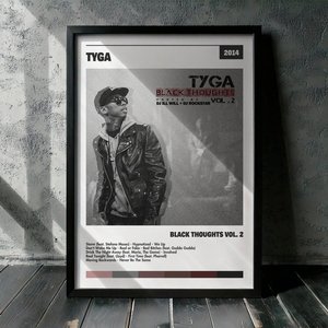 Cuadro Tyga - Black Thoughts Vol. 2
