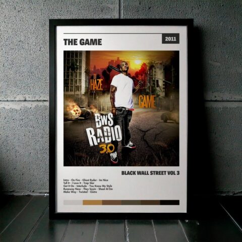 Cuadro The Game - Black Wall Street Vol 3