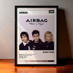 Cuadro Airbag - Blanco y Negro