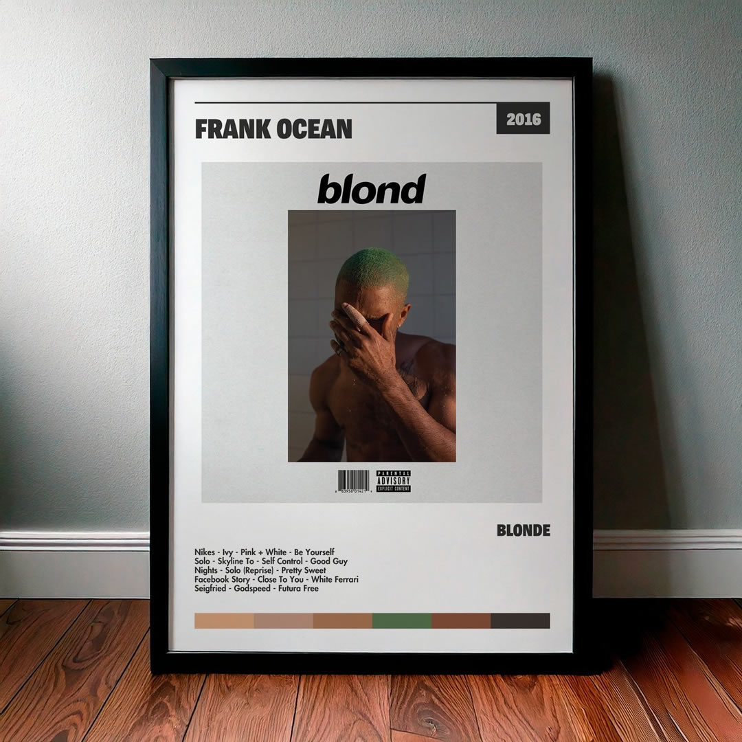 Cuadro Frank Ocean - Blonde