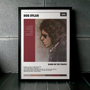 Cuadro Bob Dylan - Blood On The Tracks