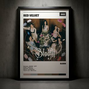Cuadro Red Velvet - Bloom