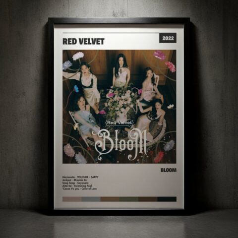 Cuadro Red Velvet - Bloom