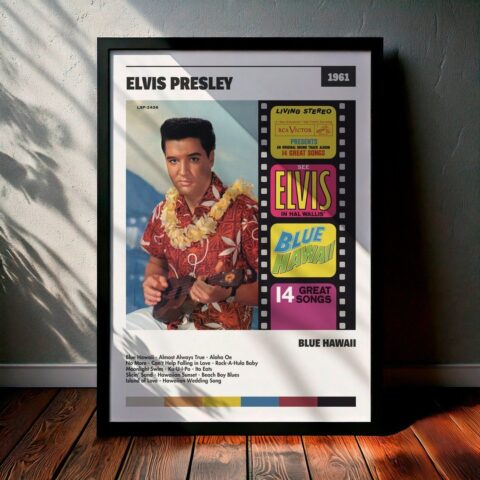 Cuadro Elvis Presley - Blue Hawaii