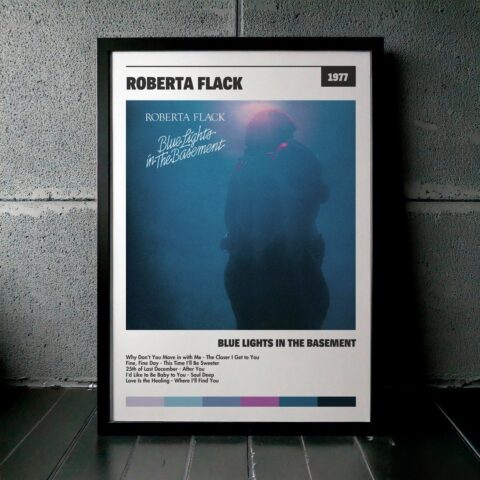 Cuadro Roberta Flack - Blue Lights in the Basement