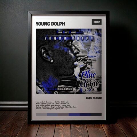 Cuadro Young Dolph - Blue Magic