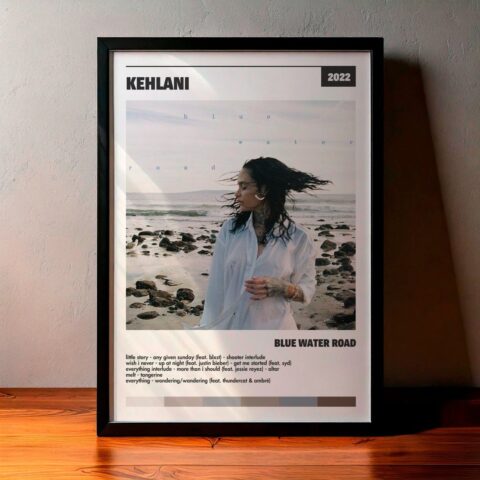 Cuadro Kehlani - blue water road