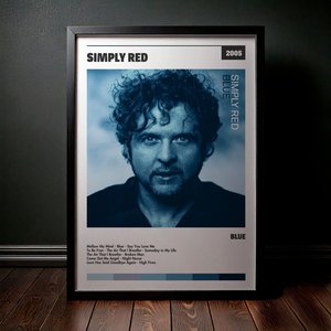 Cuadro Simply Red - Blue