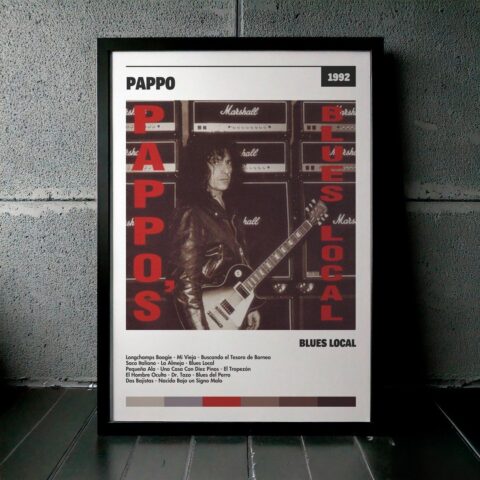 Cuadro Pappo - Blues Local