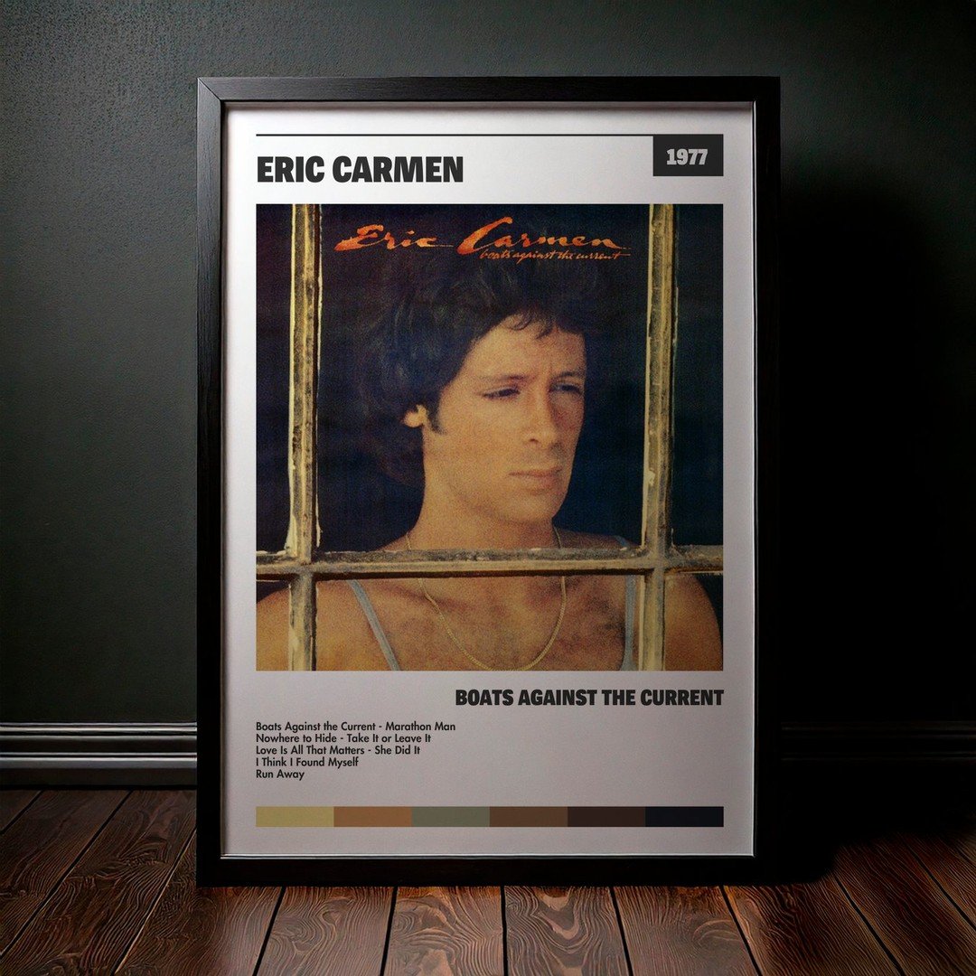 Cuadro Eric Carmen - Boats Against the Current