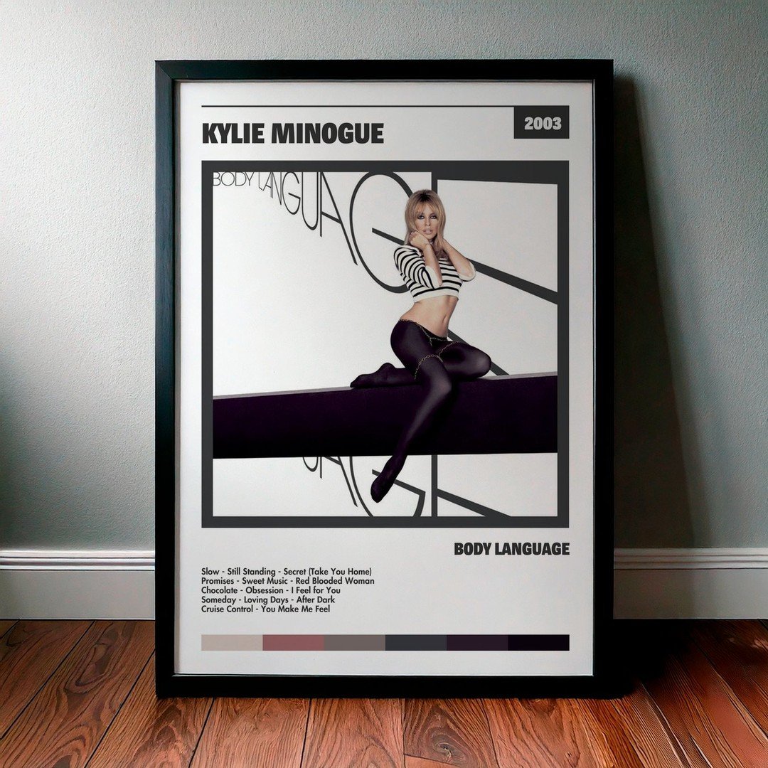 Cuadro Kylie Minogue - Body Language