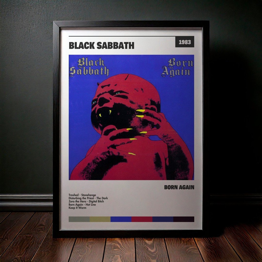 Cuadro Black Sabbath - Born Again