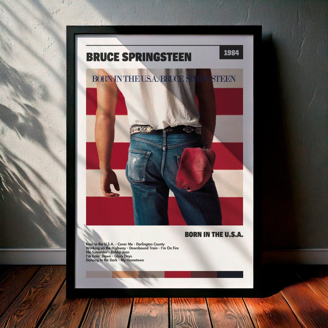 Cuadro Bruce Springsteen - Born In The U.S.A.