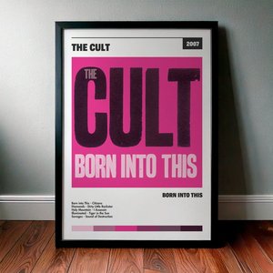 Cuadro The Cult - Born Into This