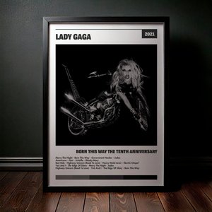Cuadro Lady Gaga - BORN THIS WAY THE TENTH ANNIVERSARY