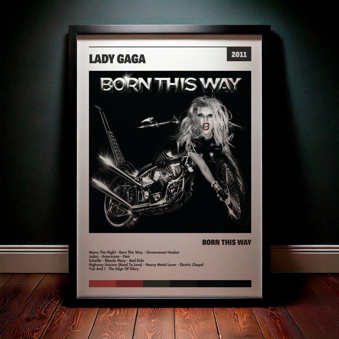 Cuadro Lady Gaga - Born This Way
