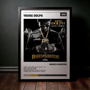 Cuadro Young Dolph - Bosses & Shooters