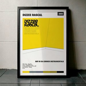 Cuadro Dizzee Rascal - Boy In Da Corner Instrumentals