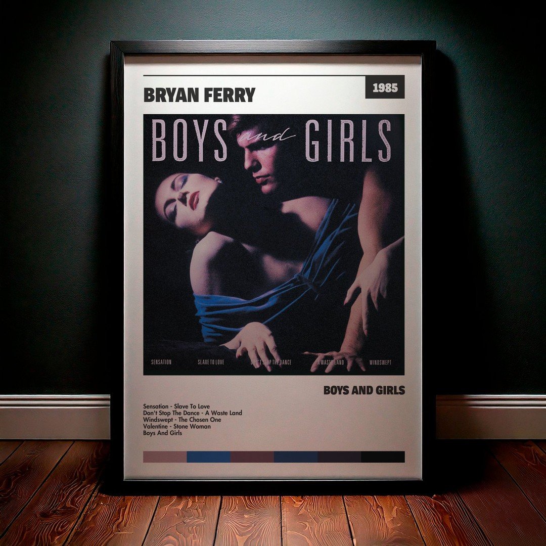 Cuadro Bryan Ferry - Boys And Girls