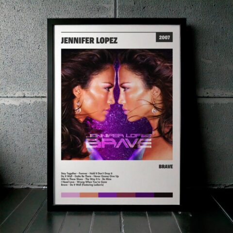 Cuadro Jennifer Lopez - Brave