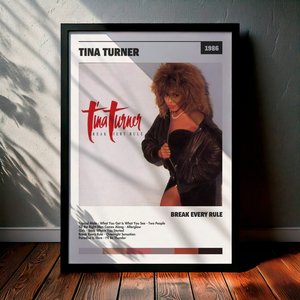 Cuadro Tina Turner - Break Every Rule