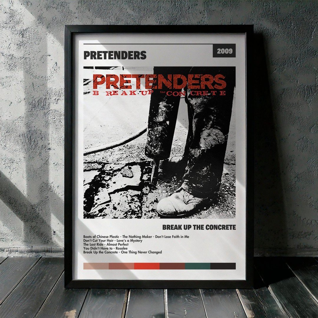 Cuadro Pretenders - Break Up the Concrete