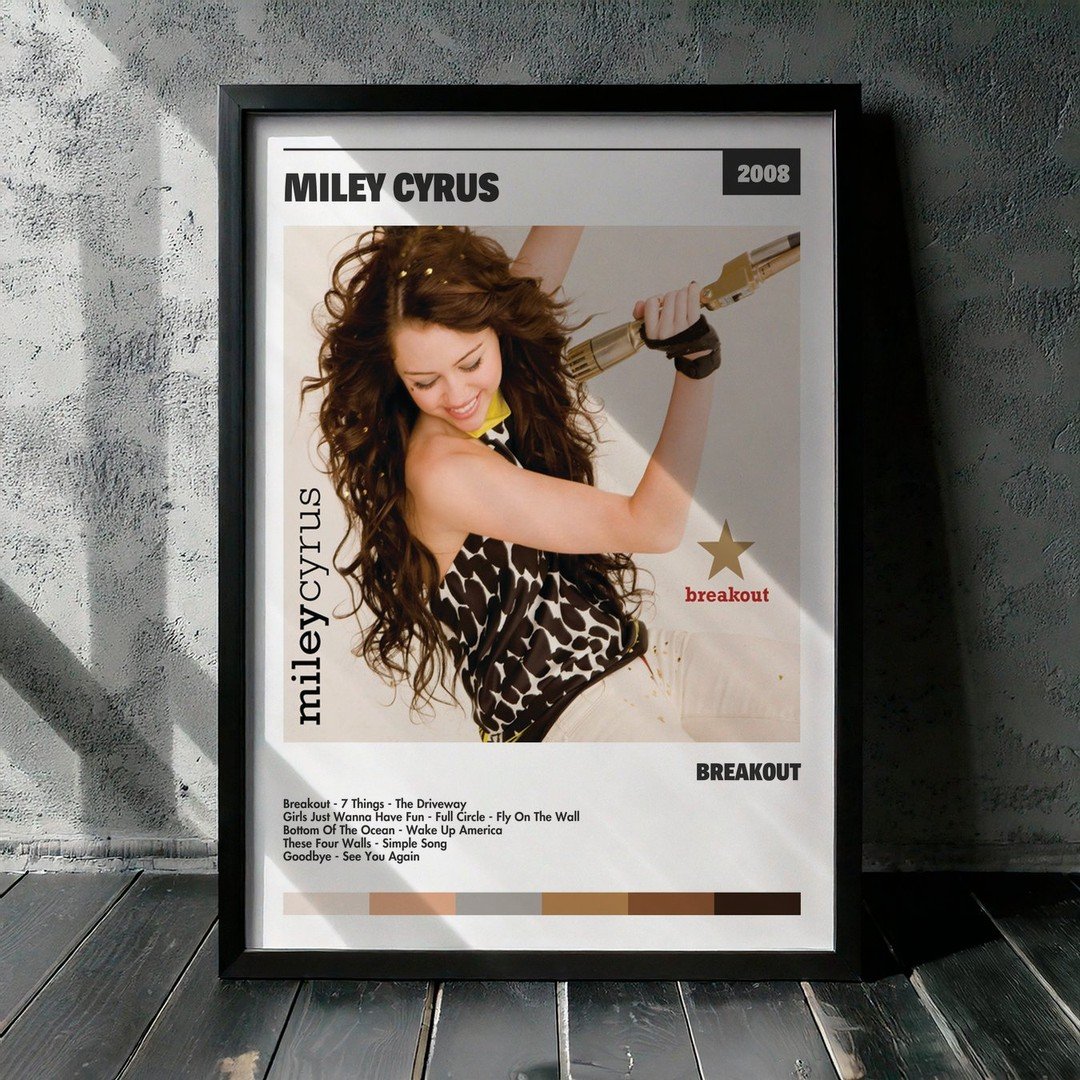 Cuadro Miley Cyrus - Breakout