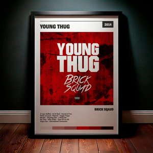 Cuadro Young Thug - Brick Sqaud
