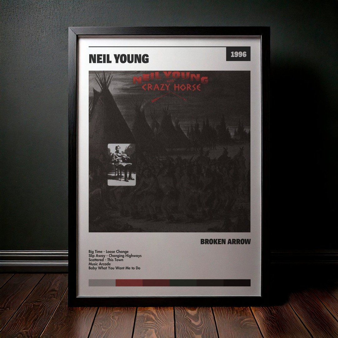 Cuadro Neil Young - Broken Arrow