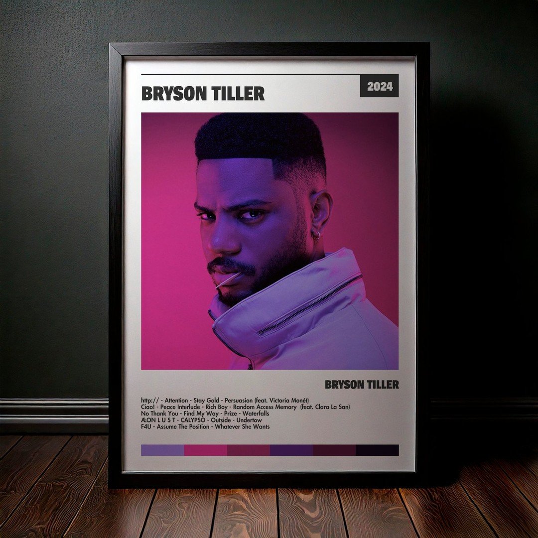Cuadro Bryson Tiller - Bryson Tiller