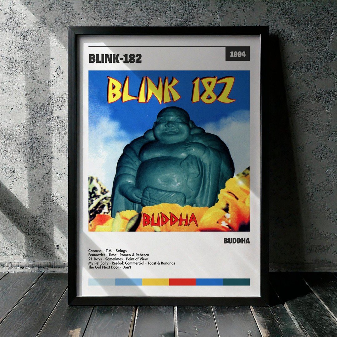 Cuadro blink-182 - Buddha