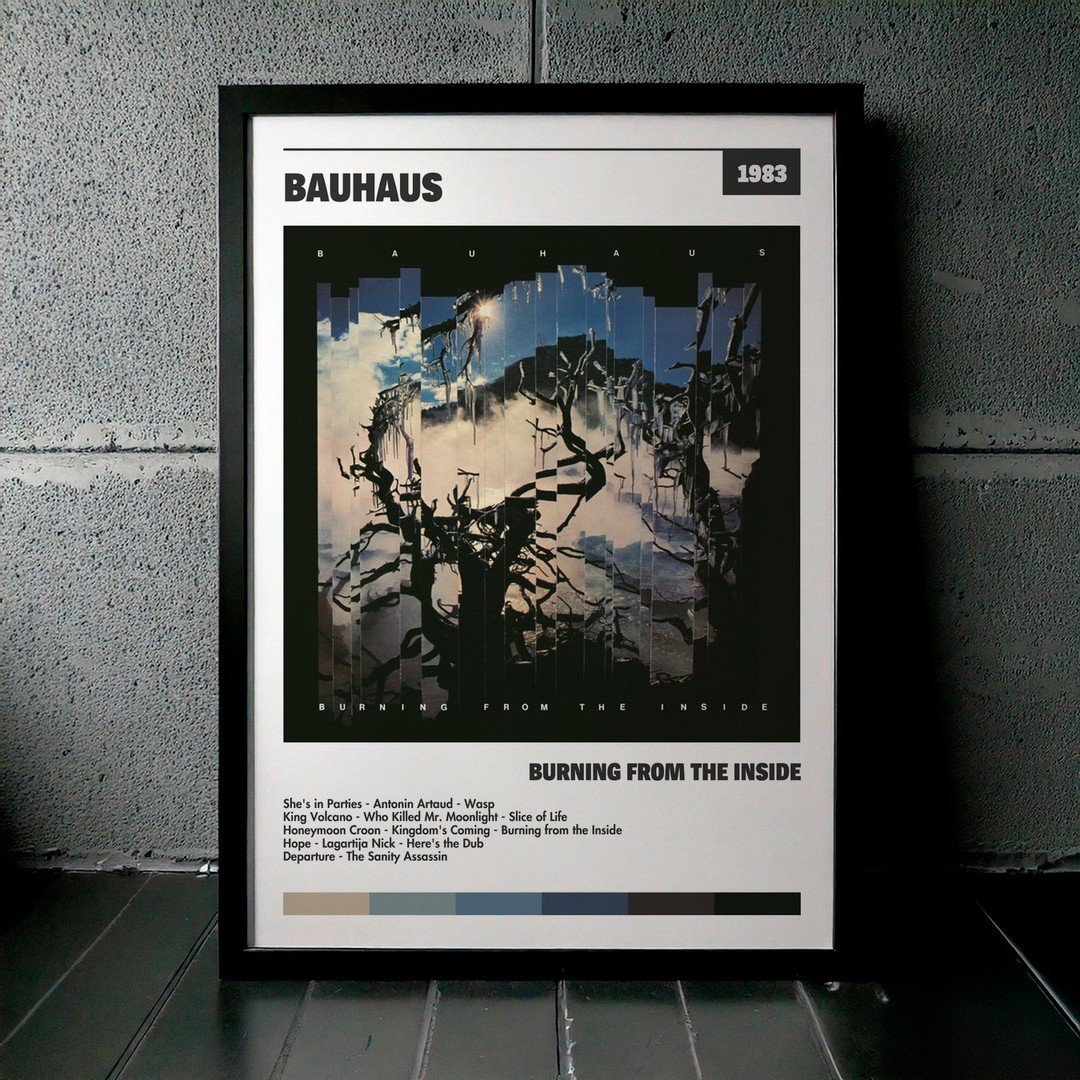 Cuadro Bauhaus - Burning from the Inside