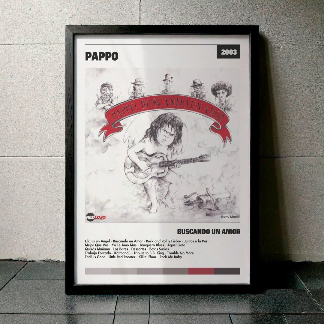 Cuadro Pappo - Buscando un Amor