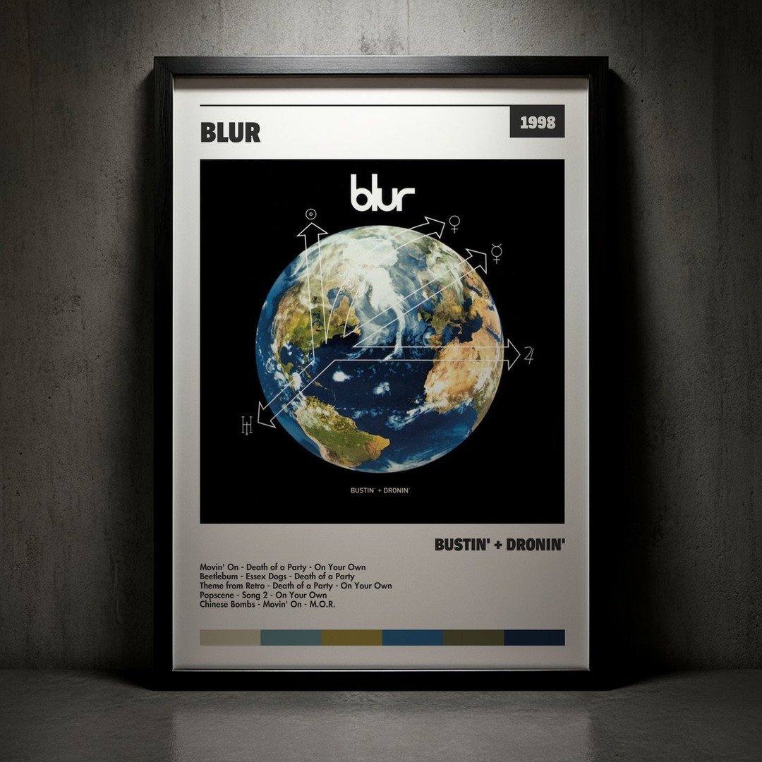 Cuadro Blur - Bustin' + Dronin'