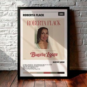 Cuadro Roberta Flack - Bustin' Loose