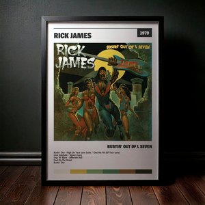 Cuadro Rick James - Bustin' Out of L Seven