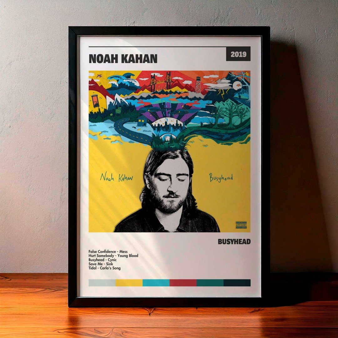 Cuadro Noah Kahan - Busyhead