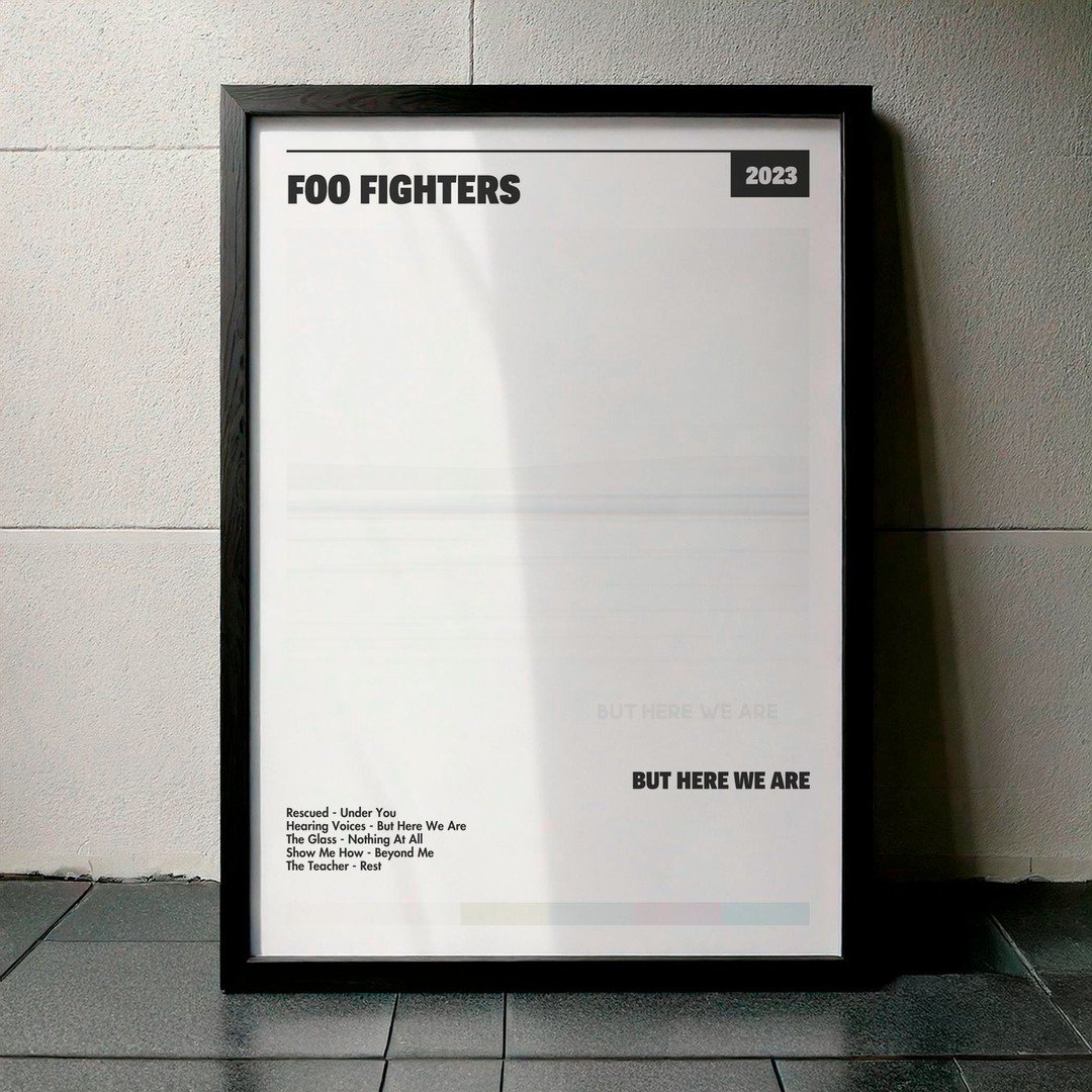 Cuadro Foo Fighters - But Here We Are