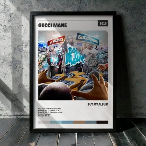 Cuadro Gucci Mane - Buy My Album