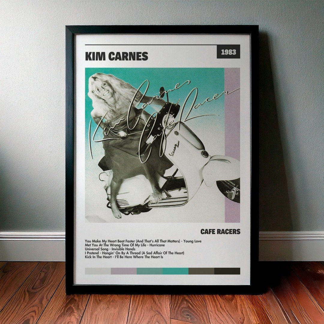 Cuadro Kim Carnes - Café Racers