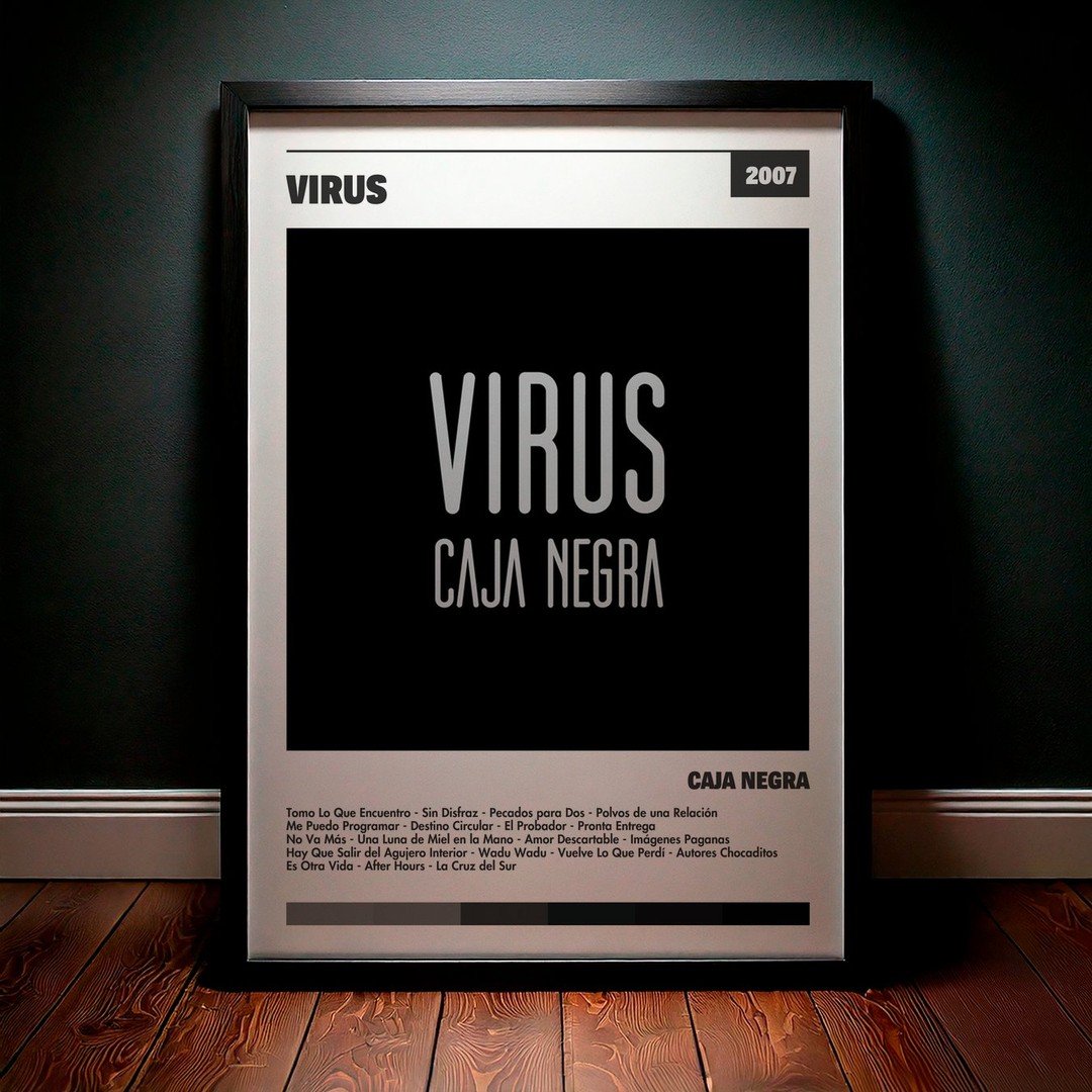 Cuadro Virus - Caja Negra