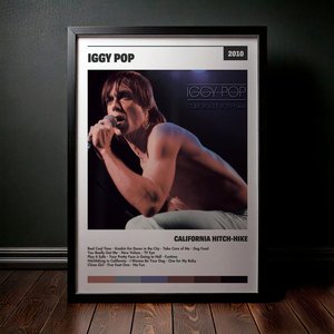 Cuadro Iggy Pop - California Hitch-Hike