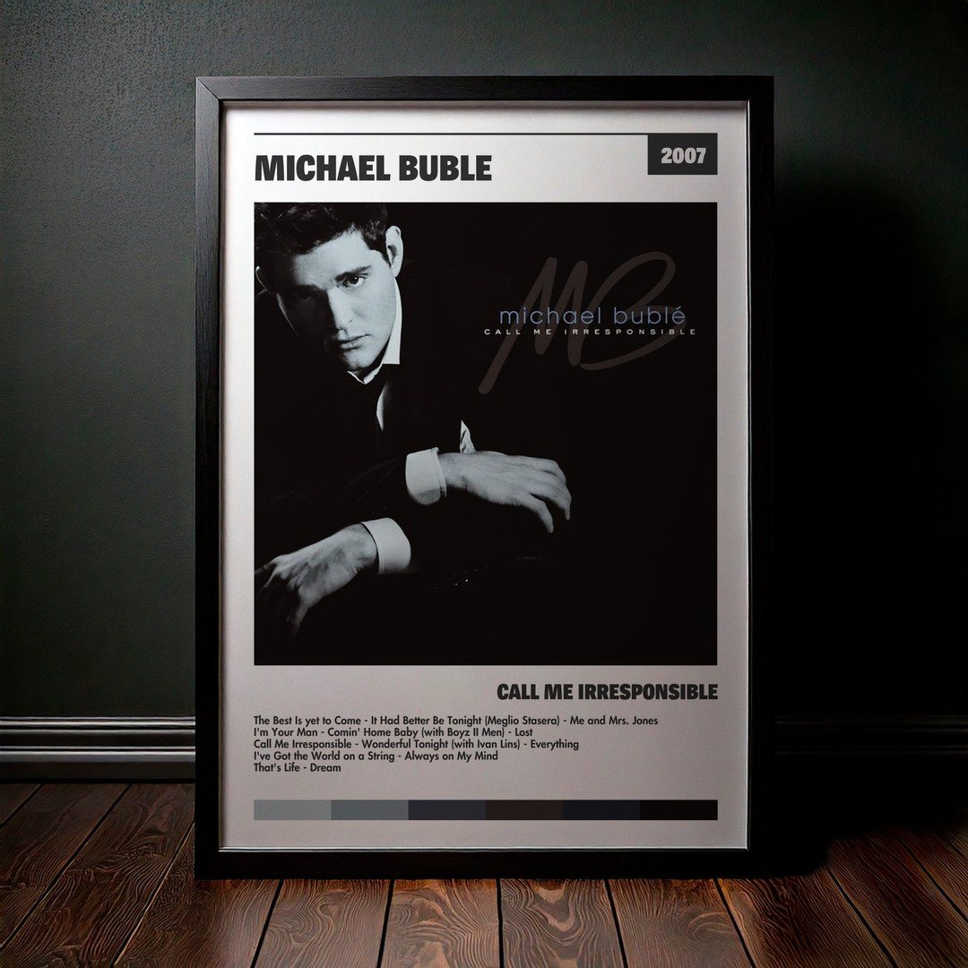 Cuadro Michael Bublé - Call Me Irresponsible
