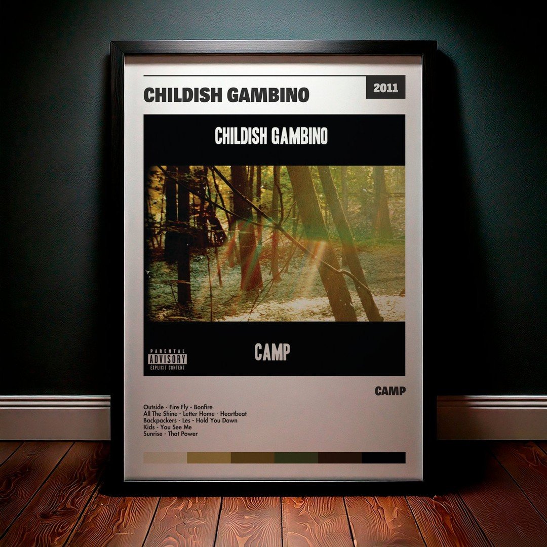 Cuadro Childish Gambino - Camp