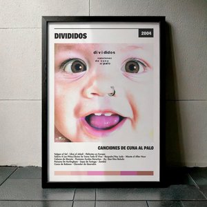 Cuadro Divididos - Canciones de Cuna al Palo